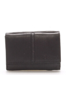 Kožená černá peněženka - Delami 9386 černá