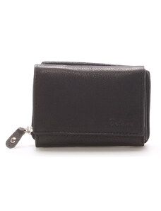 Kožená černá peněženka - Delami 8230 černá