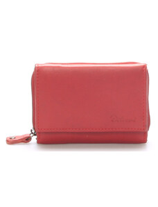 Kožená červená peněženka - Delami 8230 červená