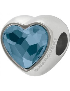 Swarovski Přívěsek Heart BeCharmed Denim Blue