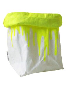 Essent'ial Essential Papírový sáček fosforově žlutý