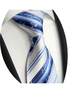 Luxusní modrá kravata Beytnur 221-1