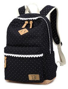 TopBags Canvas Batoh Canvas TopBags dot Černý 16 l