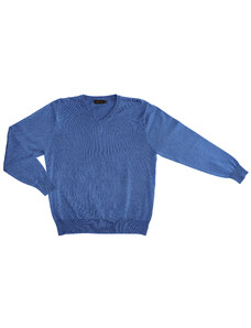 Pánský svetr AMJ Style - modrý SX005