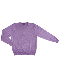Pánský svetr AMJ Style - světle fialový SX010