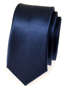 Úzká kravata Avantgard - modrá 551-782-0