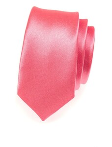 Úzká kravata Avantgard - korálová 551-777-0