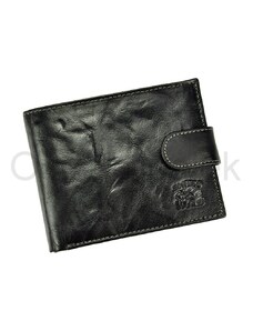 Pánská kožená peněženka Always Wild N992L-BC se štírem s upínkou černá | KabelkyproVas.cz