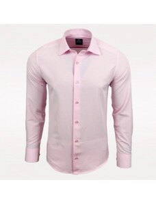 Pánská košile s dlouhým rukávem Rusty Neal světle růžová Rusty Neal