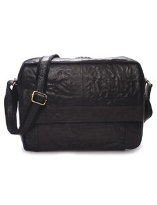 SendiDesign Velká luxusní pánská kožená taška černá - Sendi Design Nethard černá