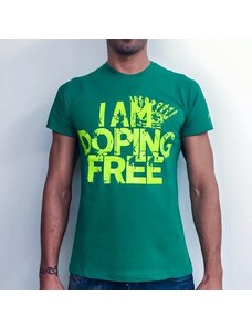 I am doping free Pánské tričko 001- ITV