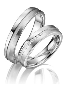 MARRYA Snubní prsteny ze stříbra SI-15