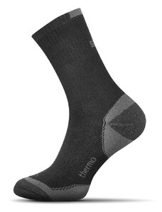Buďchlap Termo bavlněné ponožky černé