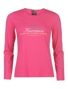 dámské tričko KARRIMOR Organic - PINK - XL