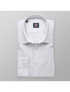 Willsoor Pánská slim fit košile London 8360 v šedé barvě s úpravou 2W Plus