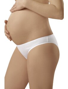 ITALIAN FASHION Těhotenské kalhotky Mama mini white