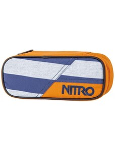 NITRO PENÁL PENCIL CASE heather stripe