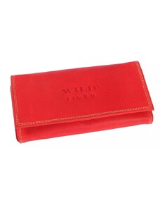 Dámská kožená peněženka Wild Tiger ZD-28-063M červená