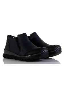 Pánská kotníková obuv RIEKER 32602-00 černá W1 32602-00 BLACK H/W1 -  GLAMI.cz