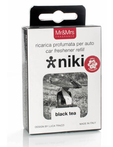 Mr&Mrs Fragrance Niki Black Tea - náplň Vůně do auta 1 ks