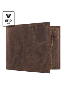 Corkor Coin RFID Block korková peněženka