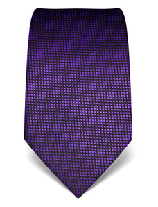 Fialová kravata Vincenzo Boretti 21986 - struktura čtvereček