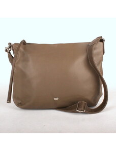 Hnědošedá (taupe) crossbody kabelka David Jones CM3554