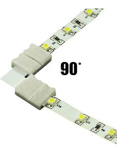 ECOLIGHT Rohový konektor pro LED pásek RGB 10mm 4pin