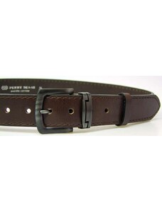 Penny Belts - Jaroměř Hnědý kožený opasek - Penny Belts 110 cm