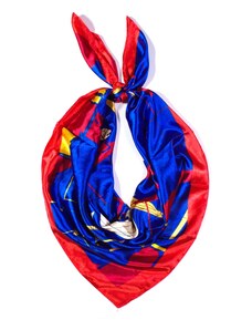 Coxes O Saténový šátek na krk čtvercový 90cm * 90cm 3C3-121537