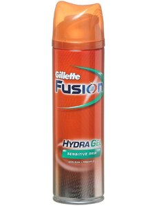 Gillette Fusion gel na holení pro citlivou pleť 200 ml
