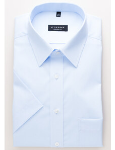 Košile Eterna Comfort Fit "Popeline" s krátkým rukávem Světle modrá 1100K198_10