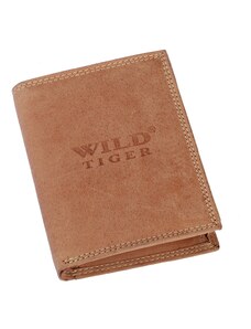Pánská kožená peněženka Wild Tiger AM-28-034 světle hnědá