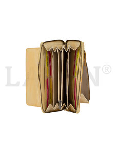 Lagen Dámská peněženka kožená 786017 Žlutá