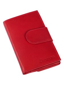 Dámská kožená červená peněženka Loranzo 428