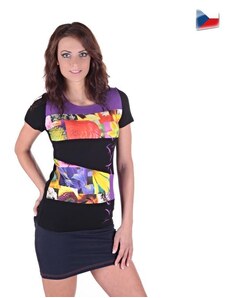 Afrodit Elegantní tričko Naill fialové 40 40