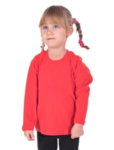 Afrodit Dětské tričko dlouhý rukáv Marlen červené od 122-146 152