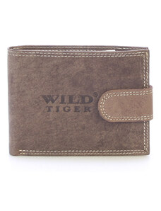 WILD collection Pánská kožená peněženka hnědá - WILD Gryphon hnědá