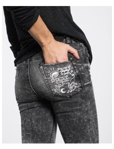 Wiya Šedé jeans W16IA08 S