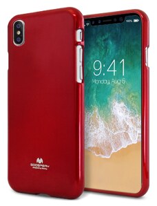 Ochranný kryt pro iPhone XS / X - Mercury, Jelly Case Red