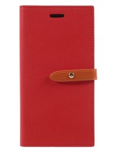 Pouzdro / kryt pro iPhone XS / X - Mercury, Romance Diary RED/ORANGE