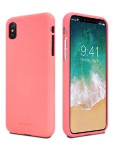 Ochranný kryt pro iPhone XS / X - Mercury, Soft Feeling Pink