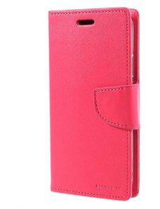 Pouzdro / kryt pro iPhone XS / X - Mercury, Bravo Diary HOTPINK