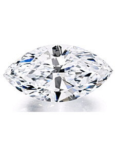 Diamant broušený Ovísek - Markýza - marquise certifikát GIA