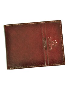 Pánská kožená peněženka EMPORIO VALENTINI 563 292E hnědá