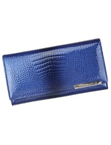 Modrá kožená peněženka Gregorio GF106