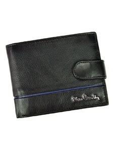 Pánská kožená peněženka Pierre Cardin SAHARA TILAK15 324A černá / modrá