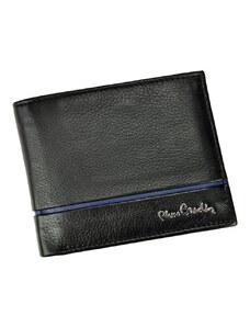 Pánská kožená peněženka Pierre Cardin SAHARA TILAK15 325 černá / modrá