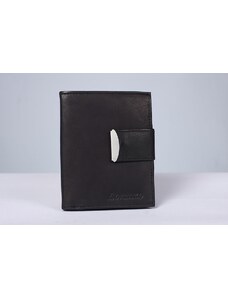 Pánská kožená peněženka Loranzo, 462, černá barva