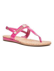 GUESS sandálky Jyll T-Strap Sandals růžové, 10724-36